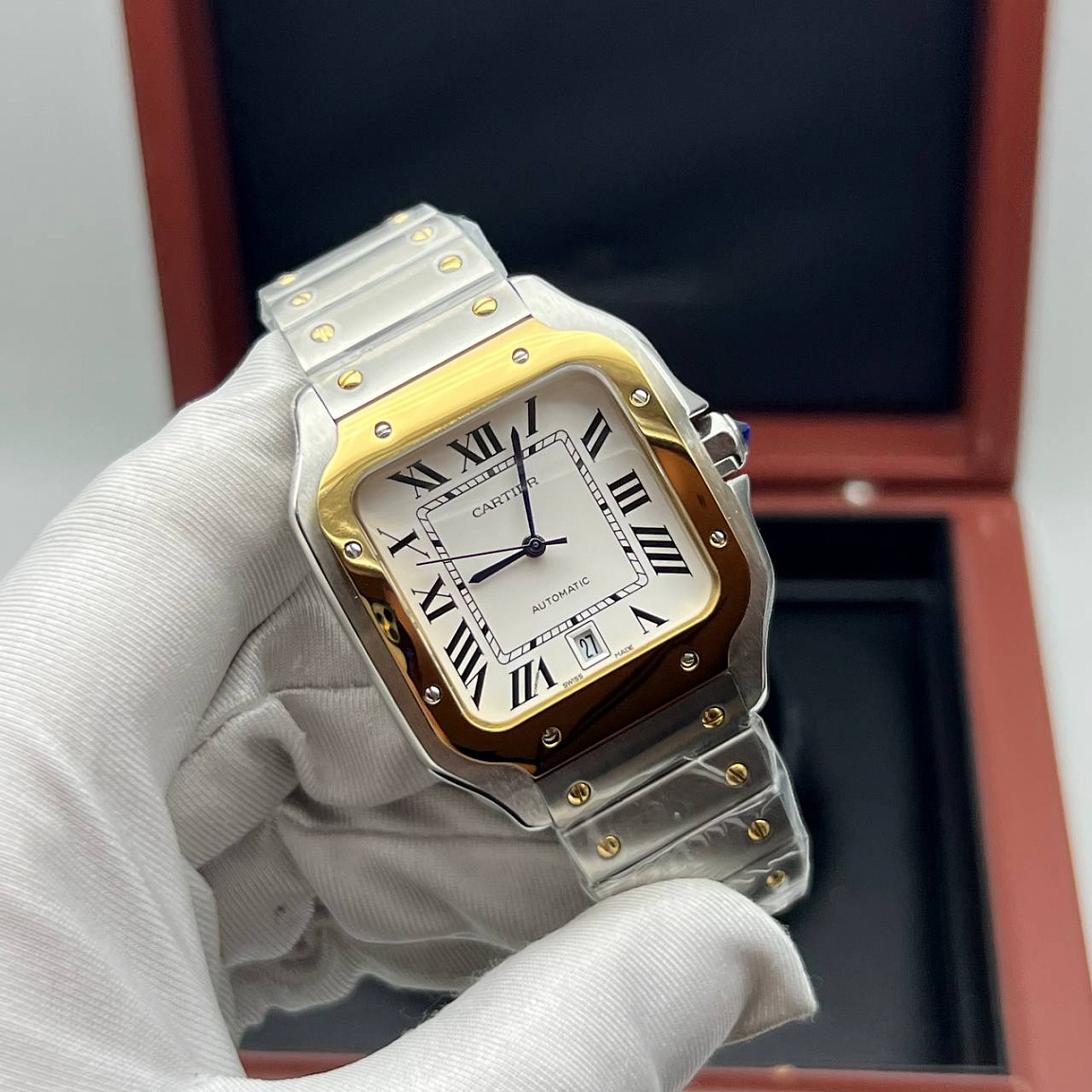 Мужские часы Cartier Santos Automatic