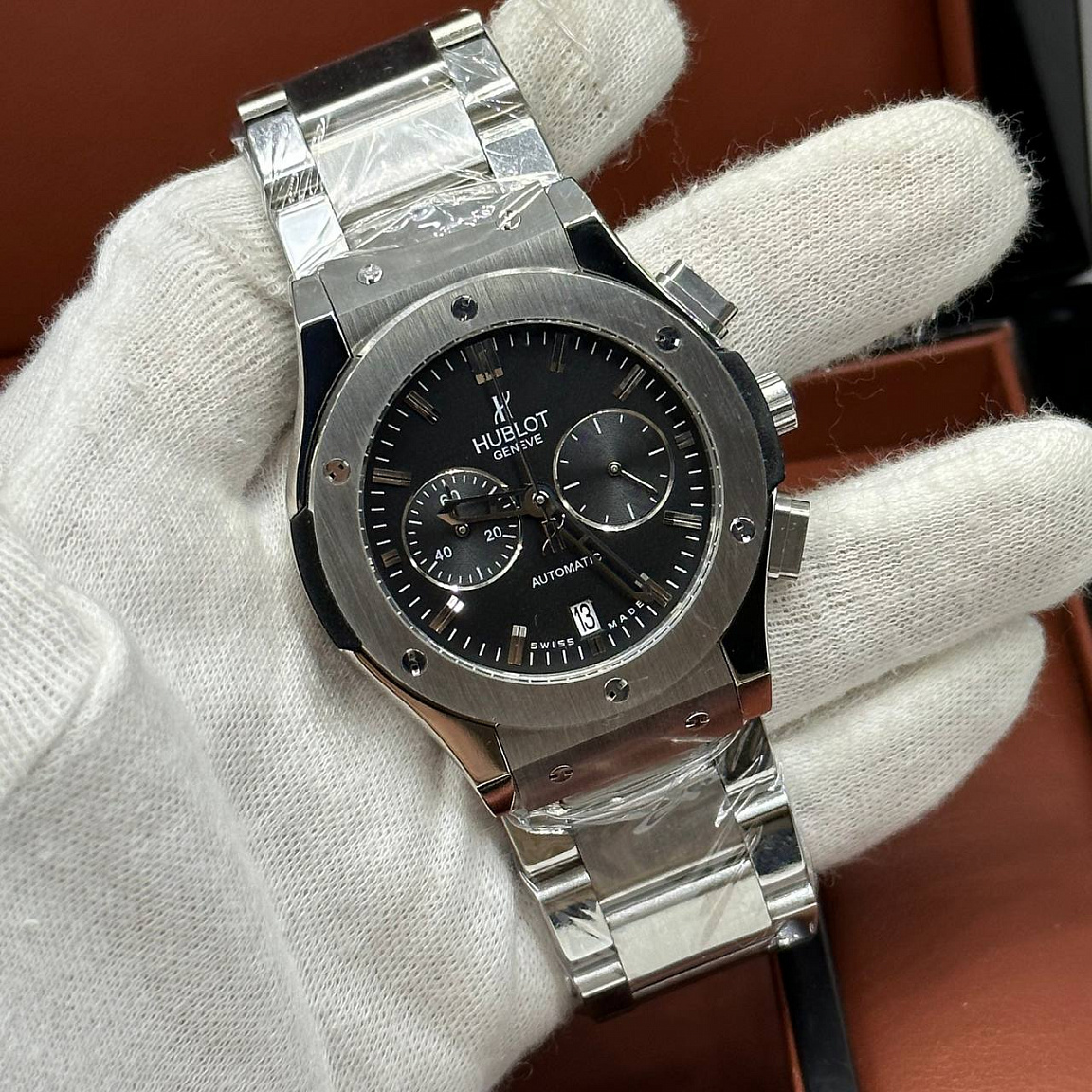 Мощные часы Hublot - Classic Fusion Chronograph King Iron
