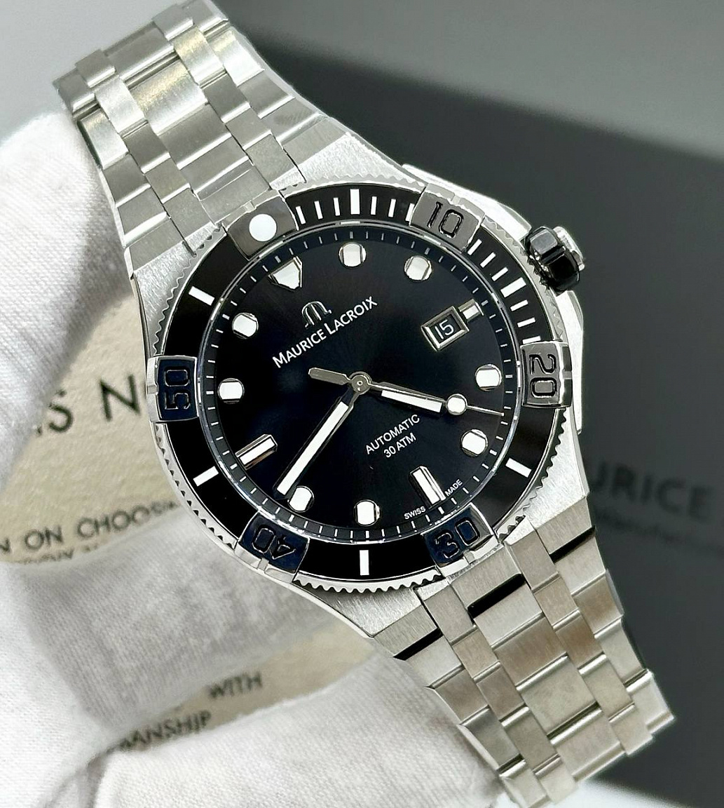 Популярные Часы Maurice Lacroix Aikon Venturer Black