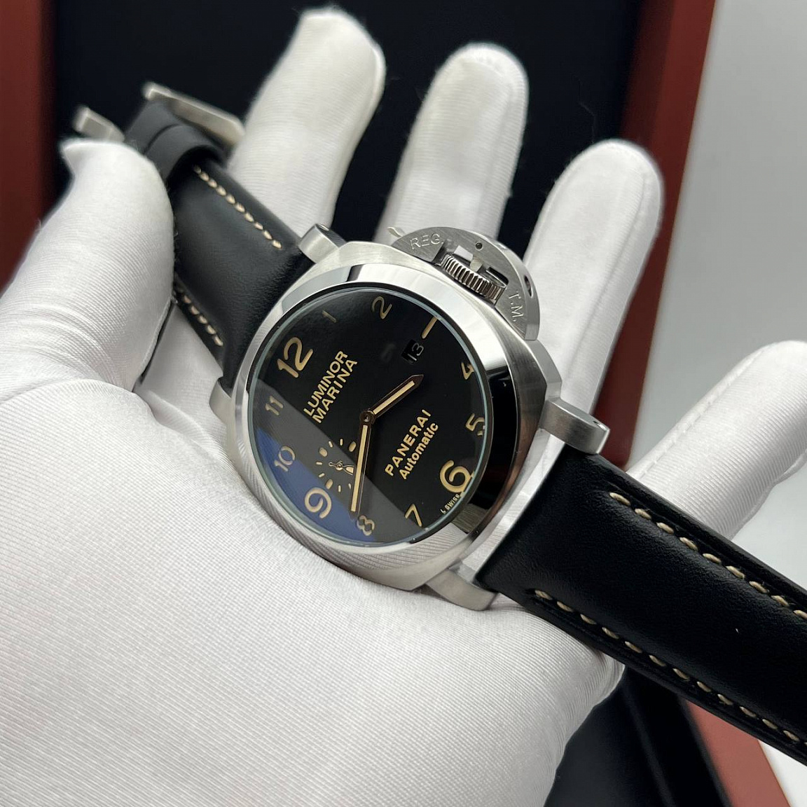 Мощные Мужские часы Panerai Luminor Marina