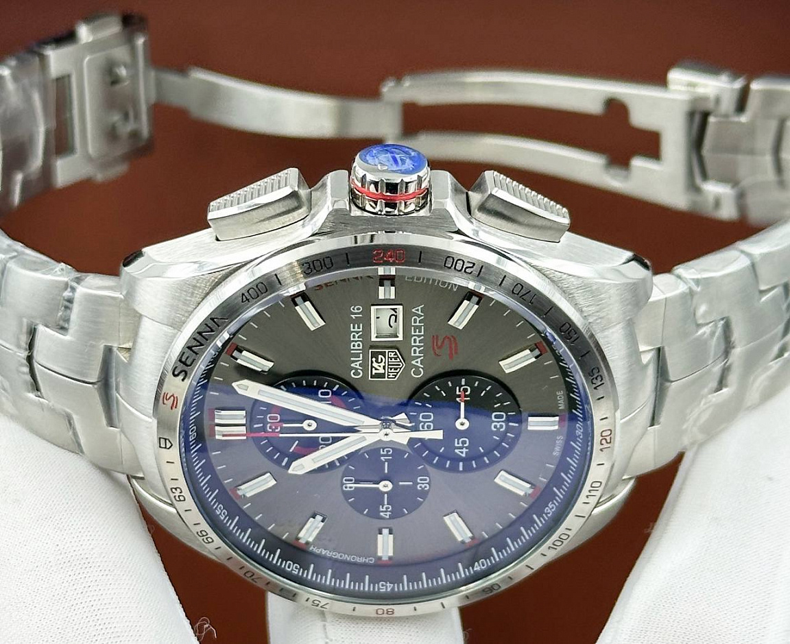 Мужские часы TAG Heuer Carrera Calibre 16 Senna Edition