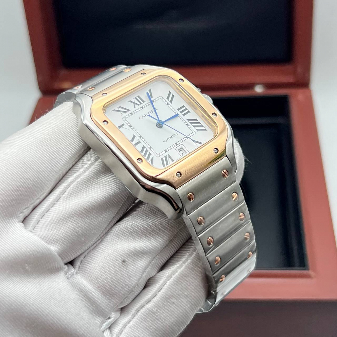 Мужские часы Cartier Santos Automatic