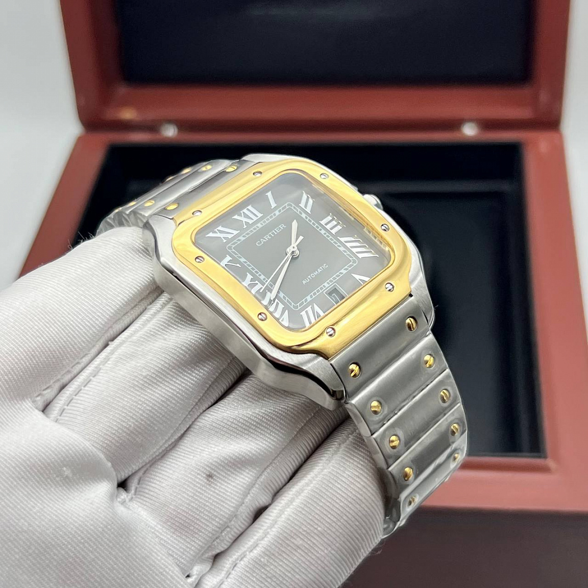 Мужские часы Cartier Santos Automatic