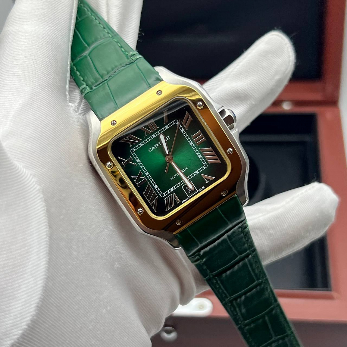 Мужские часы Cartier Santos Automatic