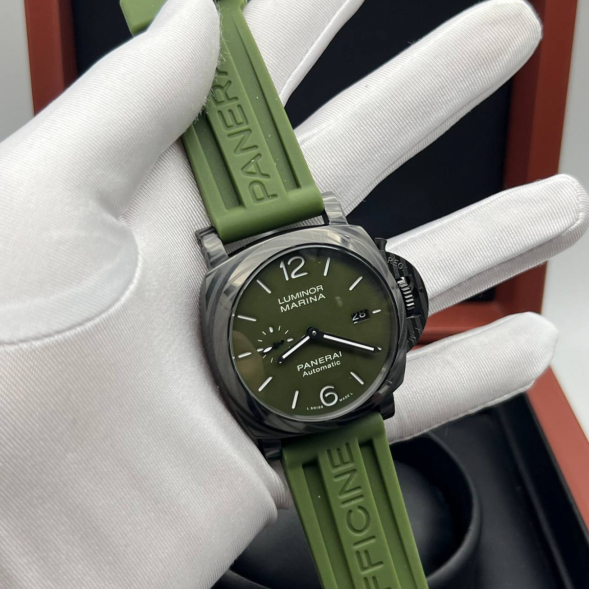 Мощные Мужские часы Panerai Luminor Marina