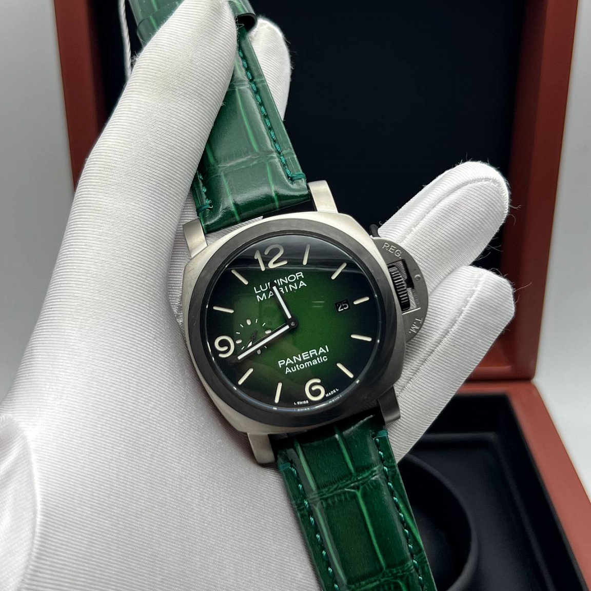 Мощные Мужские часы Panerai Luminor Marina
