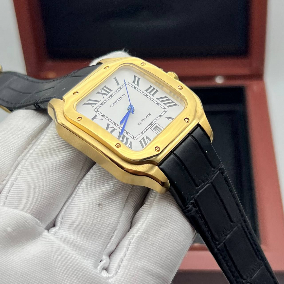 Мужские часы Cartier Santos Automatic