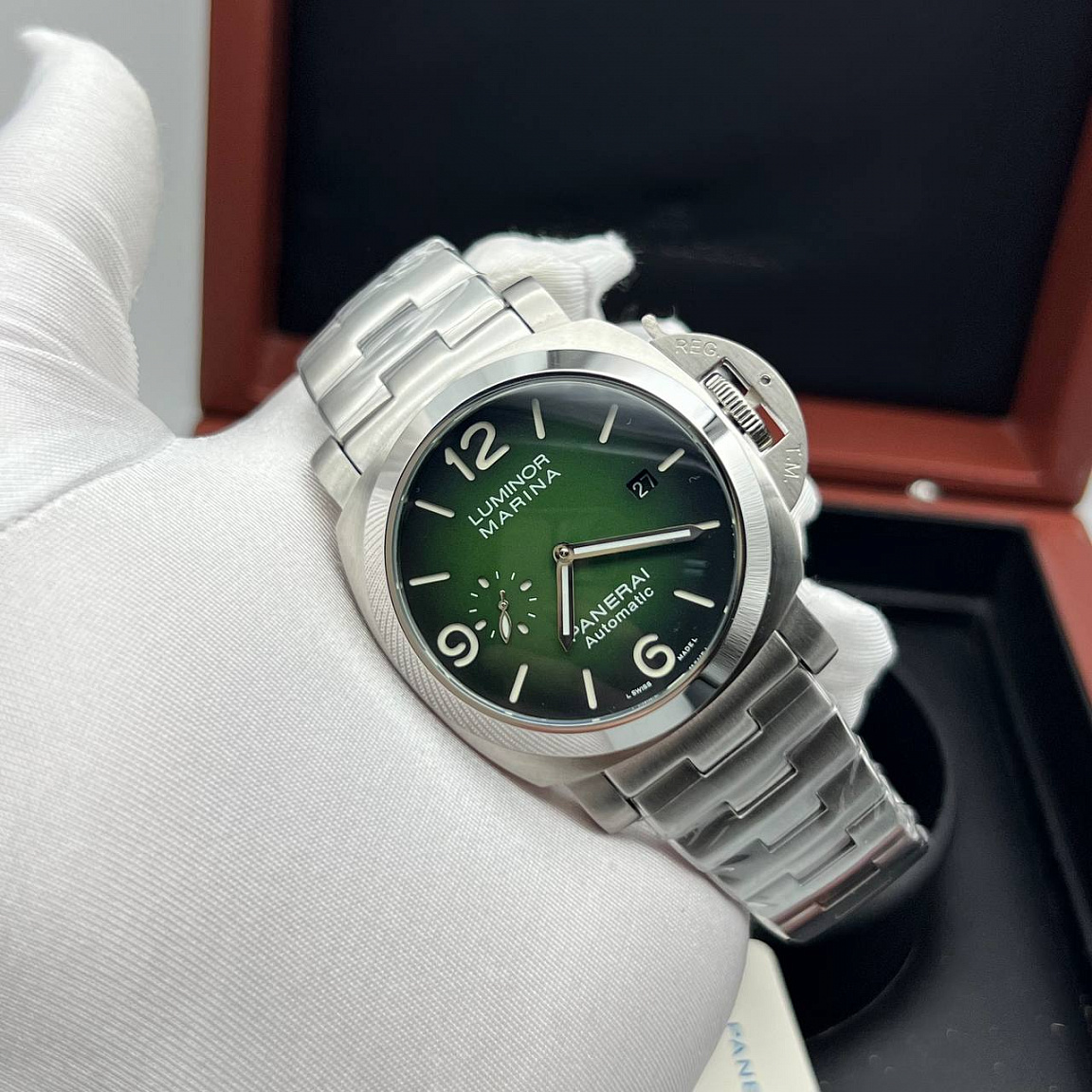 Мощные Мужские часы Panerai Luminor Marina