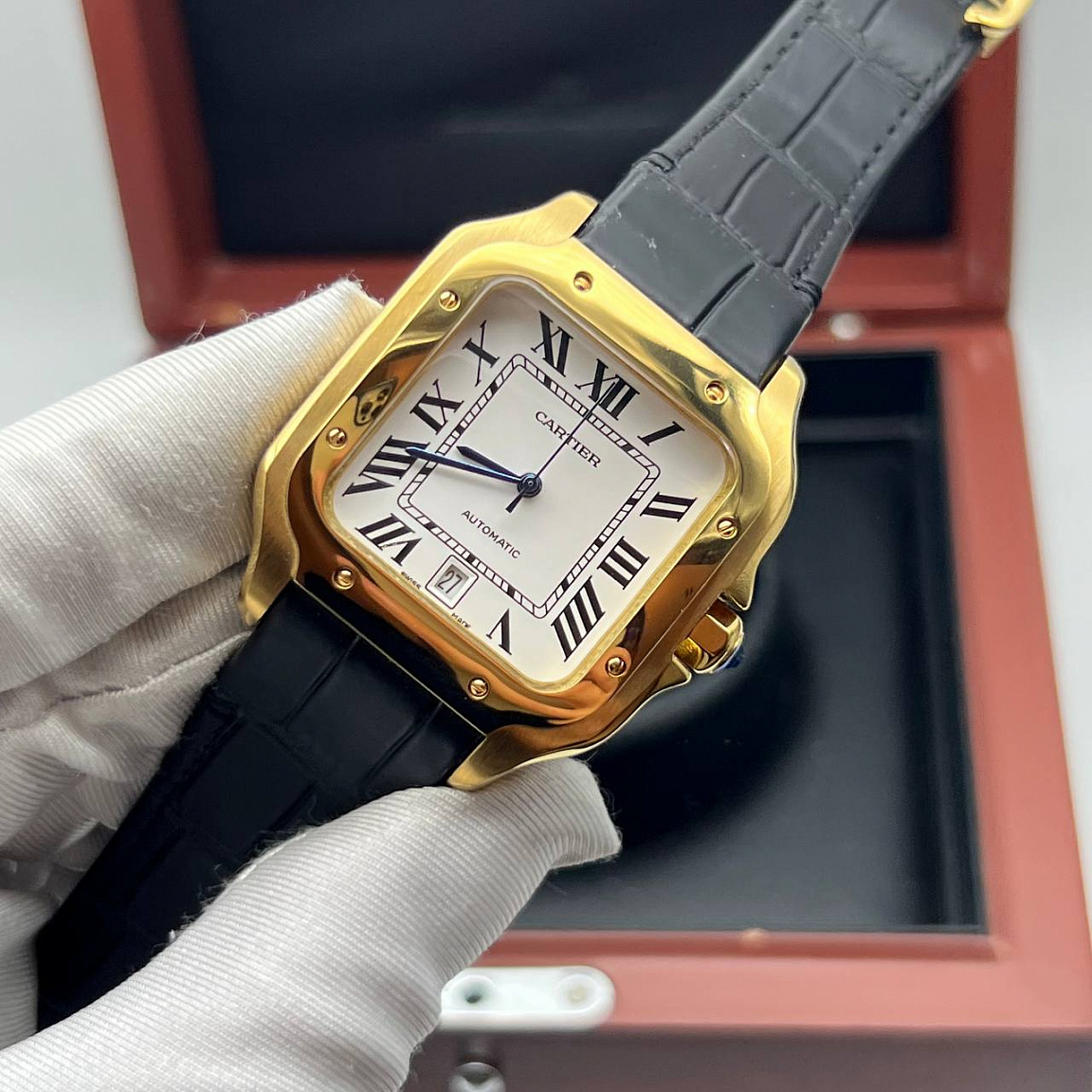 Мужские часы Cartier Santos Automatic