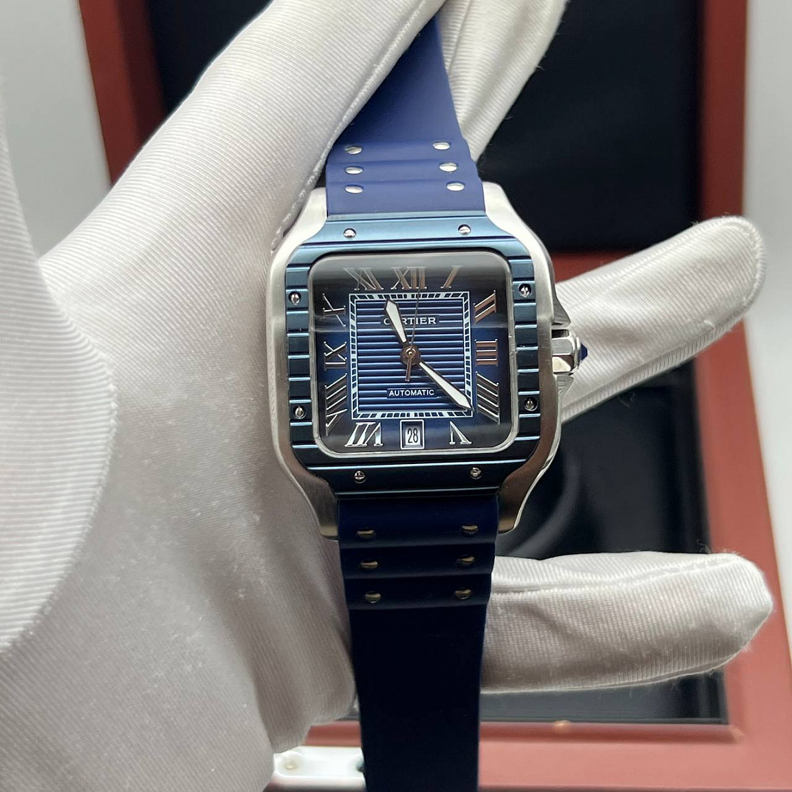 Мужские часы Cartier Santos Automatic