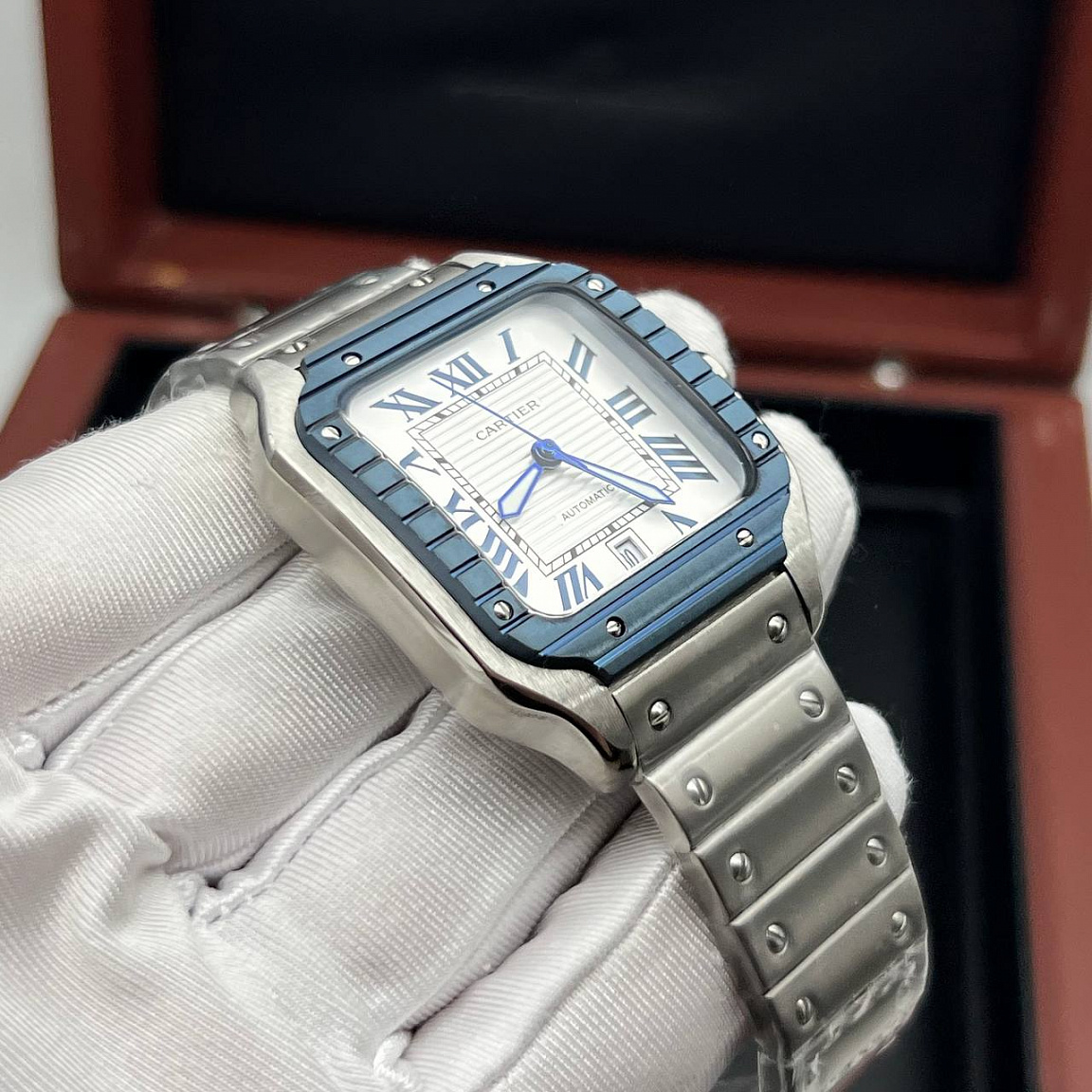 Мужские часы Cartier Santos Automatic
