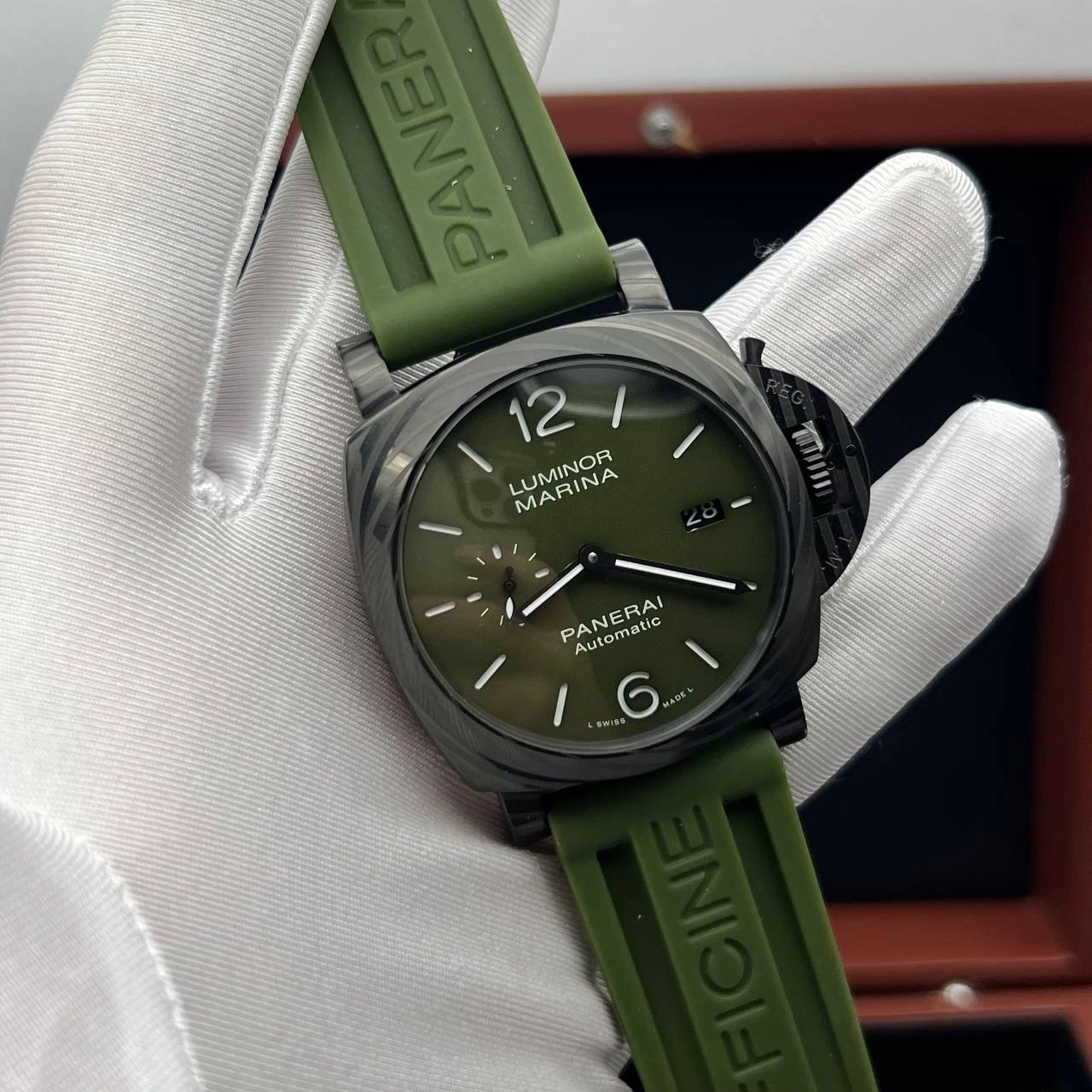 Мощные Мужские часы Panerai Luminor Marina