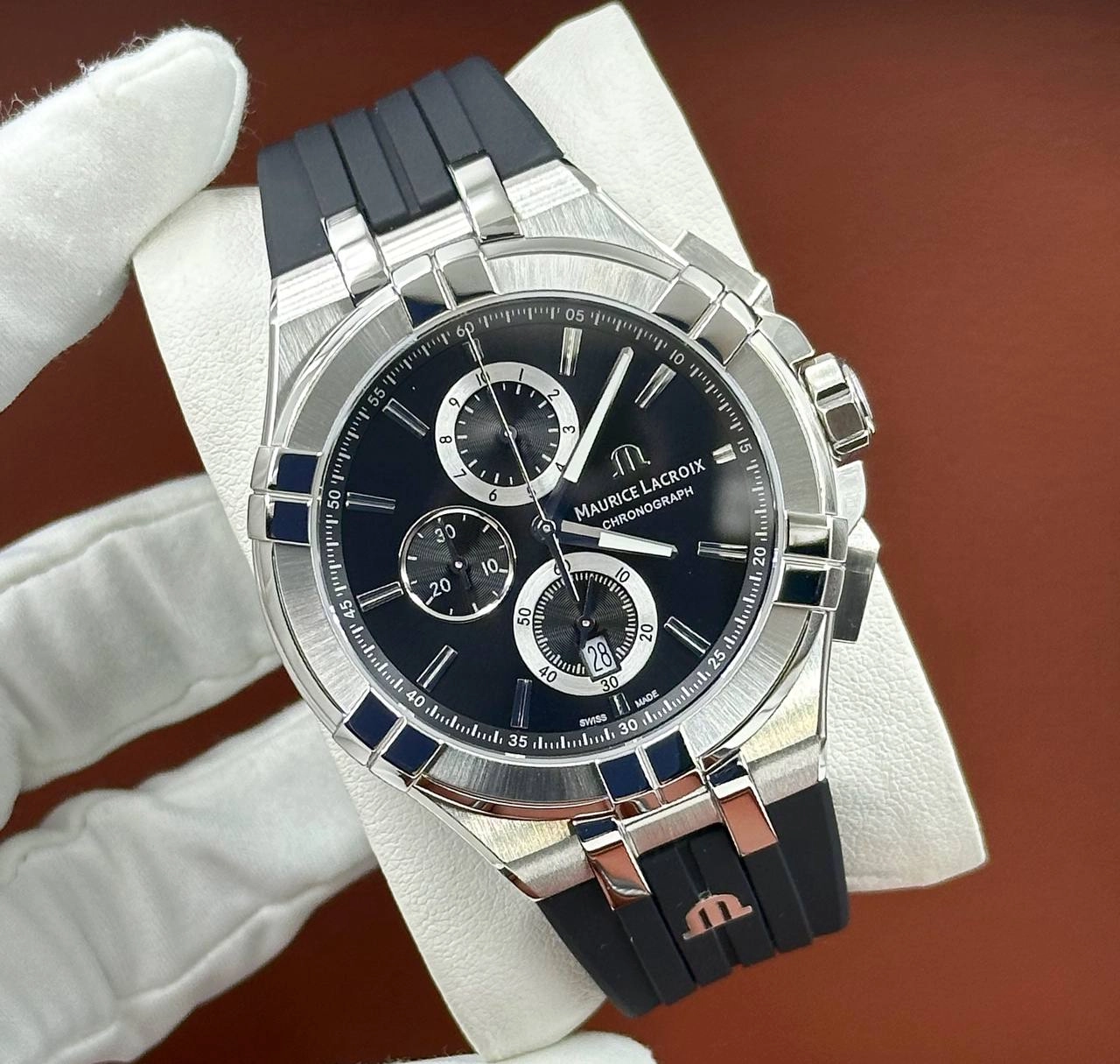 Популярные часы Maurice Lacroix Watch Aikon Chronograph Mens
