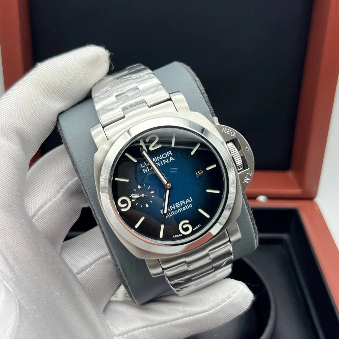 Мощные Мужские часы Panerai Luminor Marina