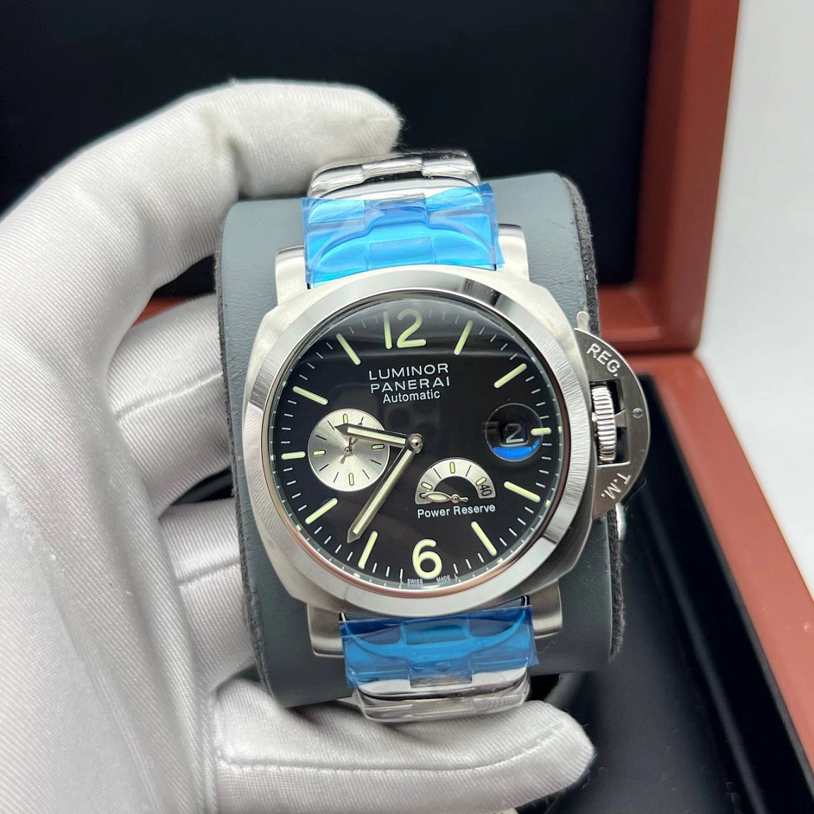Мощные Мужские часы Panerai Luminor Marina