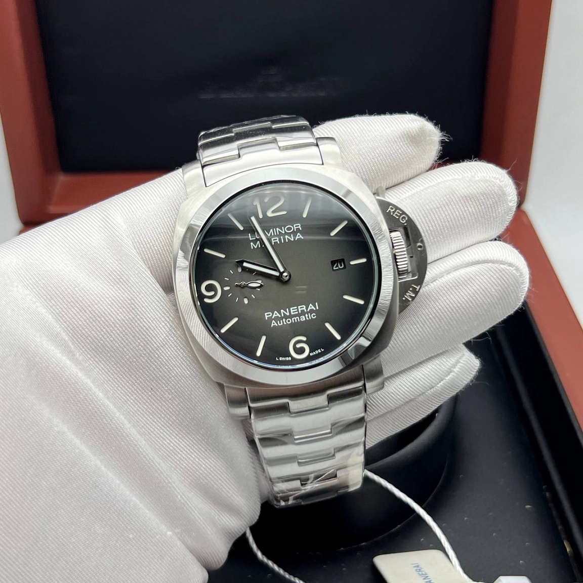Мощные Мужские часы Panerai Luminor Marina