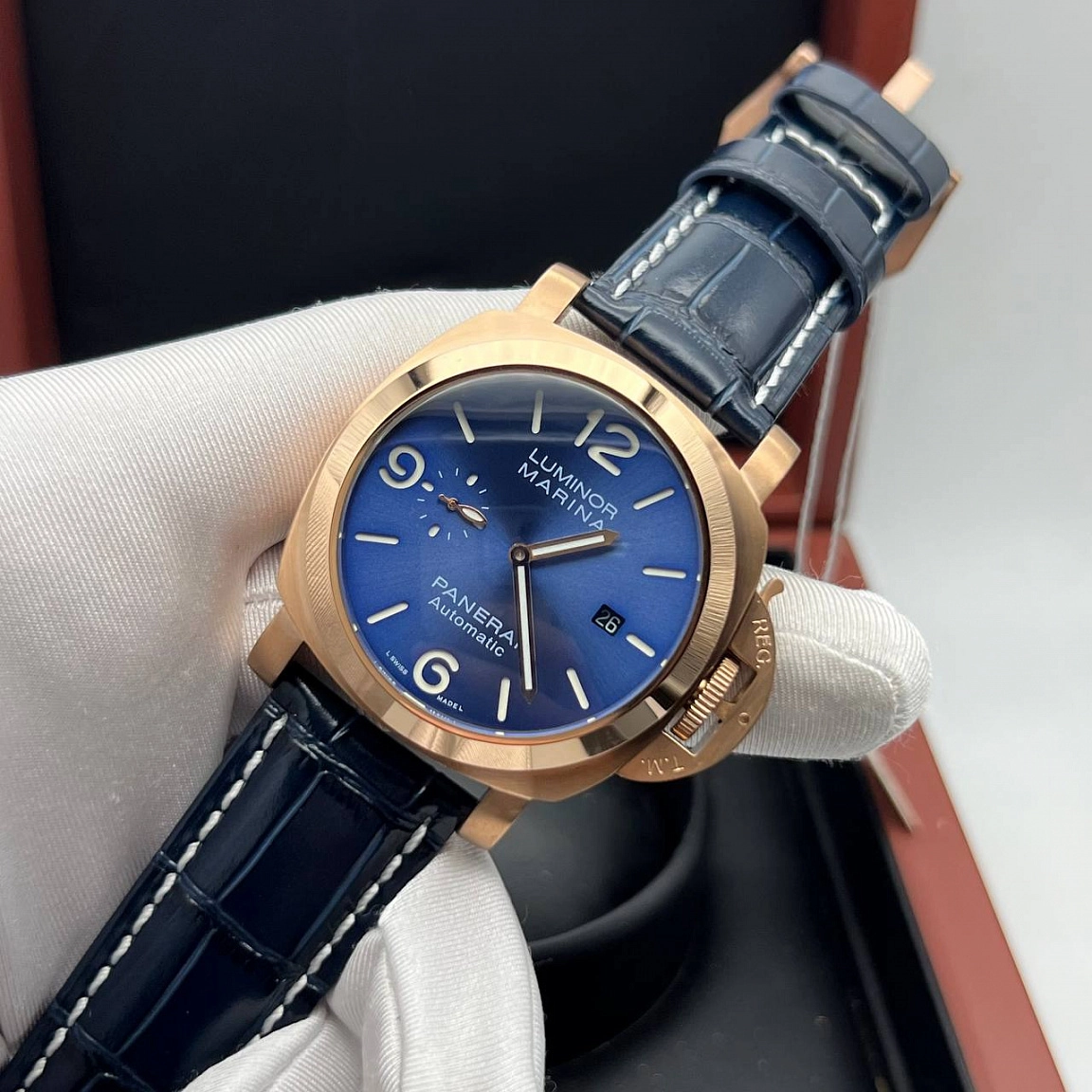 Мощные Мужские часы Panerai Luminor Marina