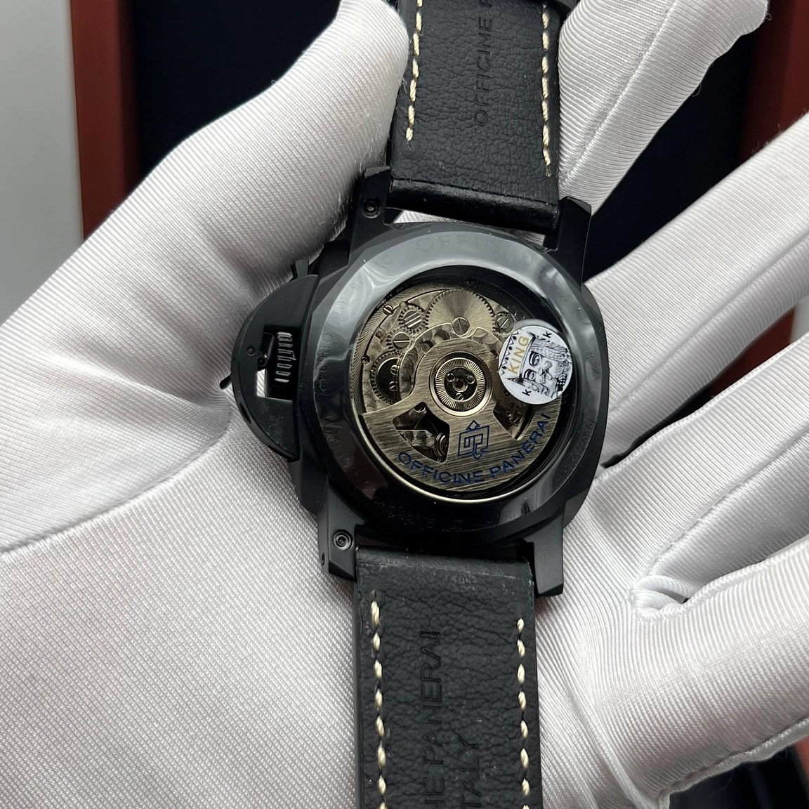 Мощные Мужские часы Panerai Luminor GMT