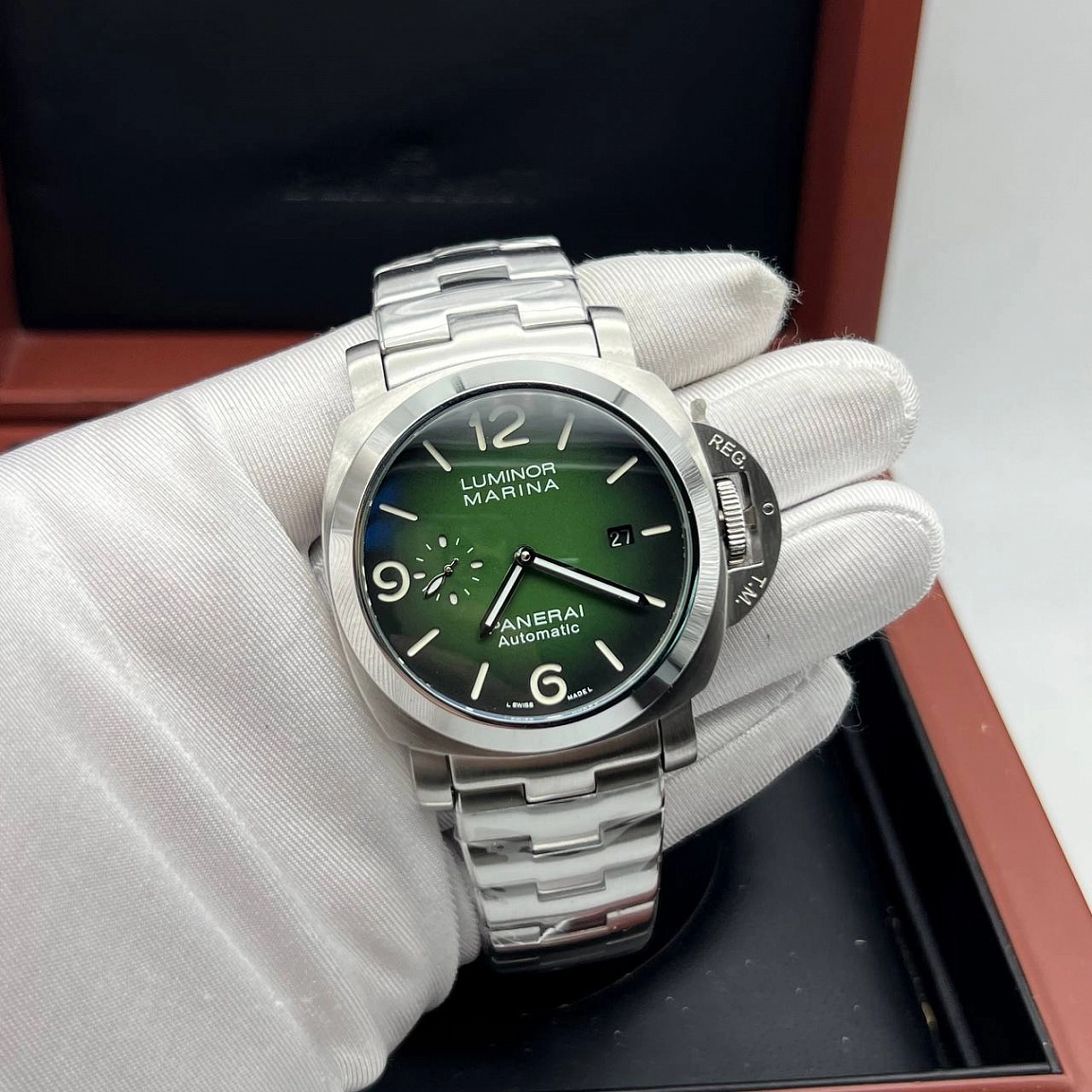 Мощные Мужские часы Panerai Luminor Marina