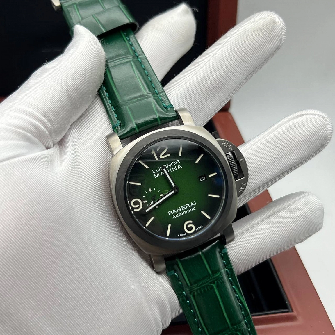Мощные Мужские часы Panerai Luminor Marina
