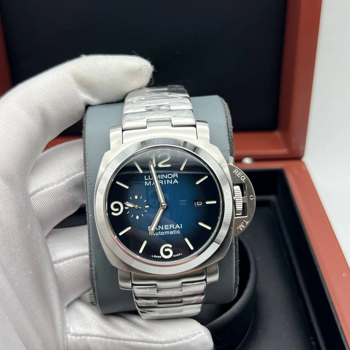 Мощные Мужские часы Panerai Luminor Marina