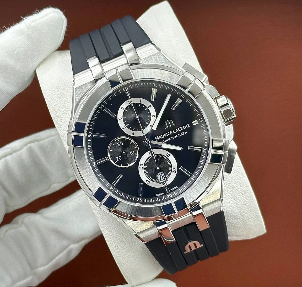 Популярные часы Maurice Lacroix Watch Aikon Chronograph Mens
