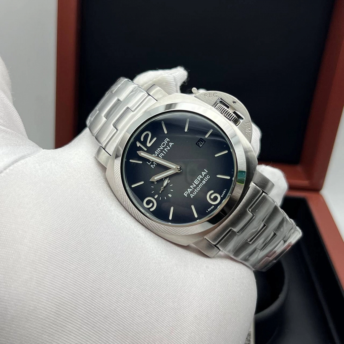 Мощные Мужские часы Panerai Luminor Marina